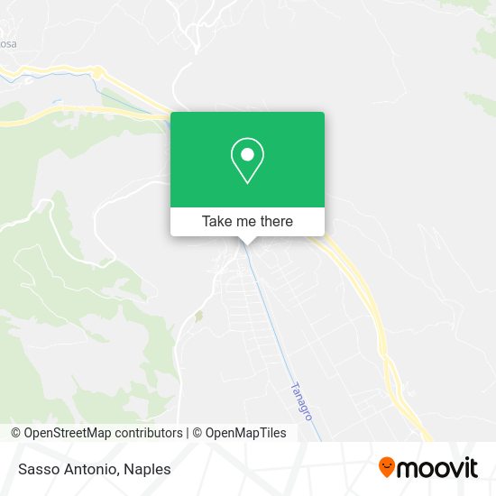 Sasso Antonio map
