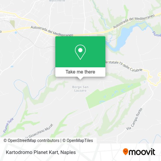 Kartodromo Planet Kart map
