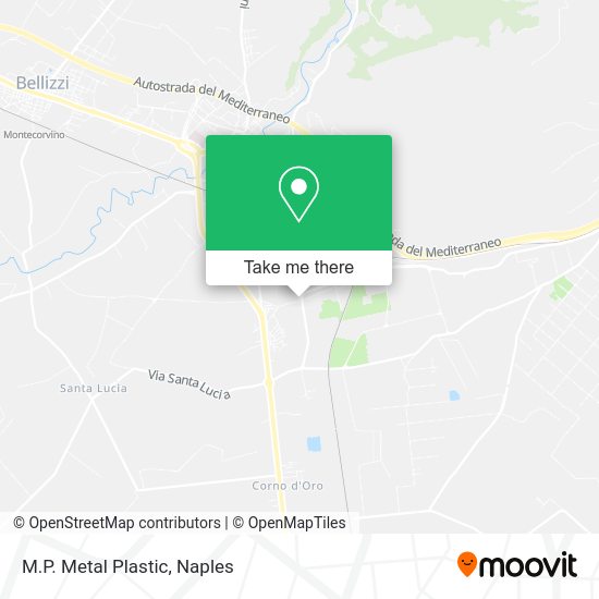 M.P. Metal Plastic map