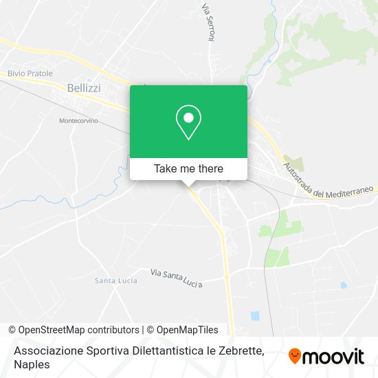 Associazione Sportiva Dilettantistica le Zebrette map