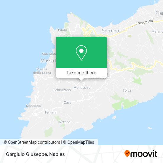 Gargiulo Giuseppe map