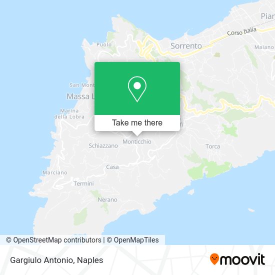 Gargiulo Antonio map