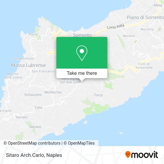Sitaro Arch.Carlo map