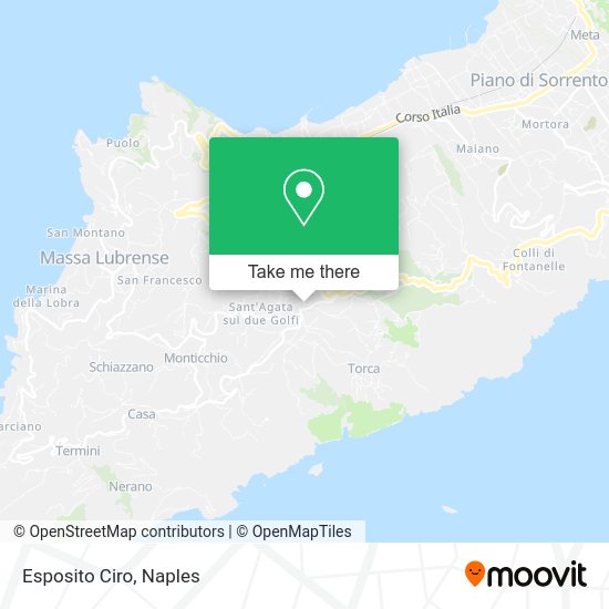Esposito Ciro map