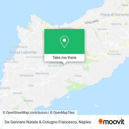 De Gennaro Natale & Cotugno Francesco map