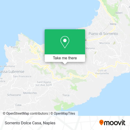 Sorrento Dolce Casa map