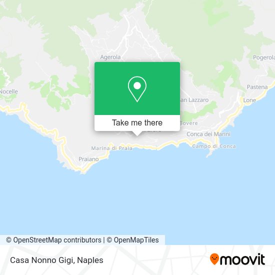 Casa Nonno Gigi map