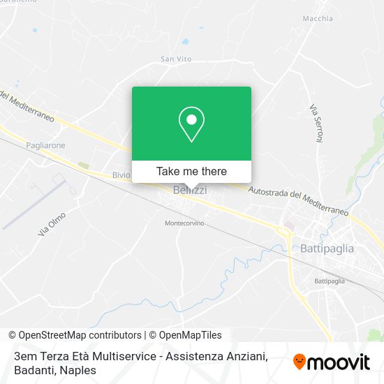 3em Terza Età Multiservice - Assistenza Anziani, Badanti map