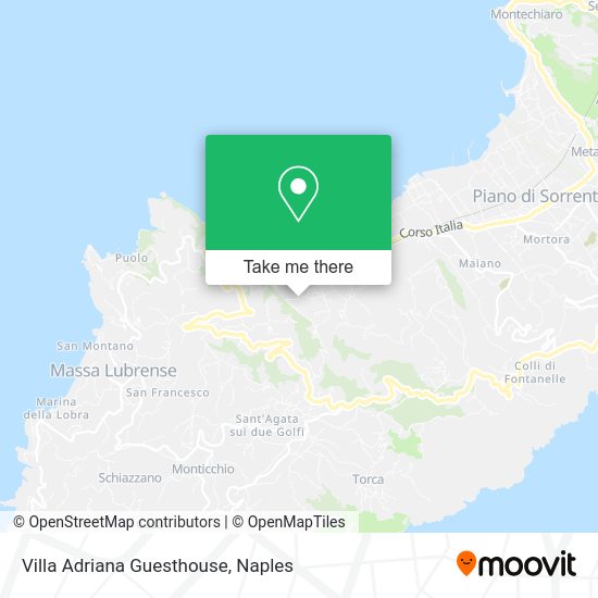 Villa Adriana Guesthouse map