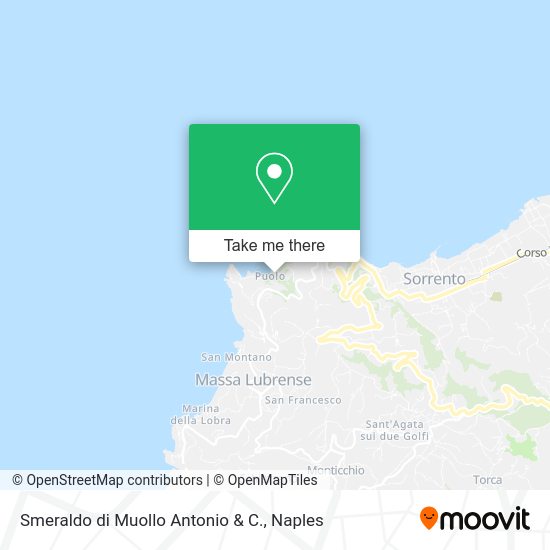 Smeraldo di Muollo Antonio & C. map
