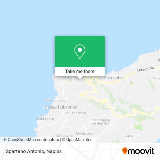 Spartano Antonio map