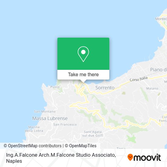 Ing.A.Falcone Arch.M.Falcone Studio Associato map