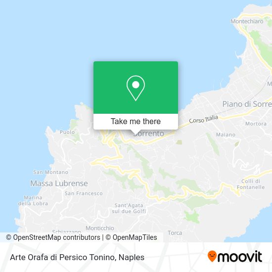 Arte Orafa di Persico Tonino map