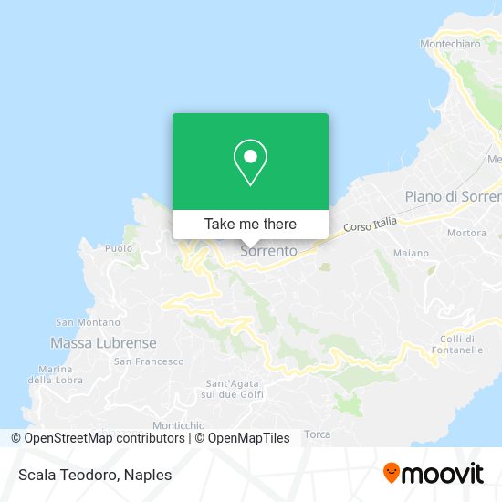 Scala Teodoro map