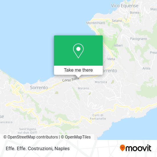 Effe. Effe. Costruzioni map