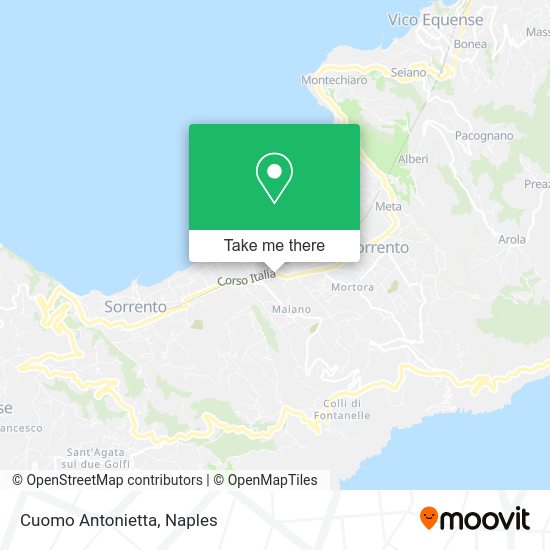 Cuomo Antonietta map