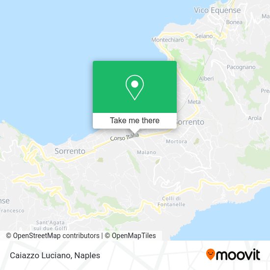 Caiazzo Luciano map