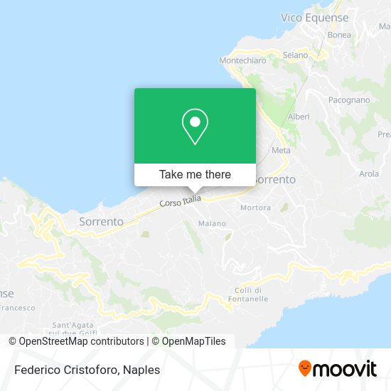 Federico Cristoforo map