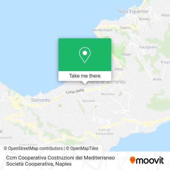 Ccm Cooperativa Costruzioni del Mediterraneo Società Cooperativa map