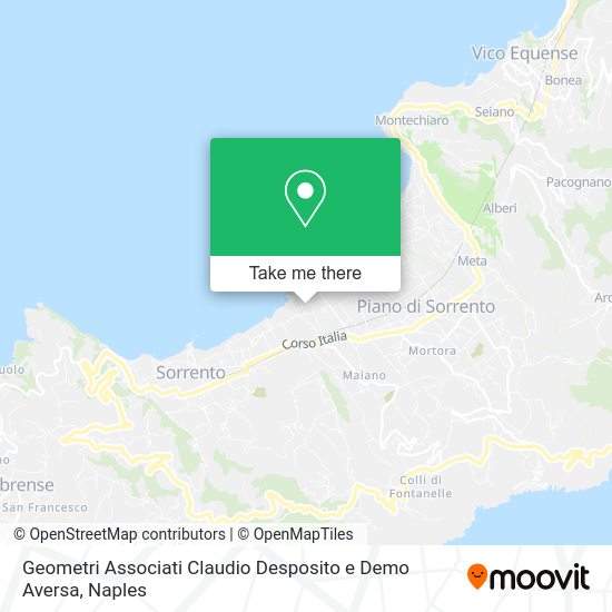 Geometri Associati Claudio Desposito e Demo Aversa map