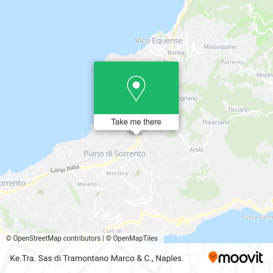 Ke.Tra. Sas di Tramontano Marco & C. map