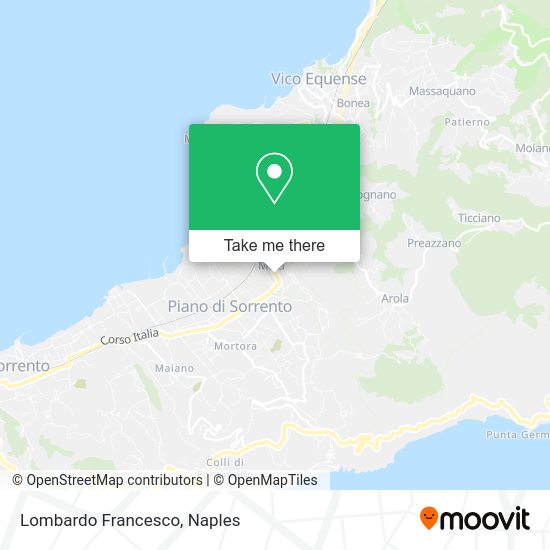 Lombardo Francesco map
