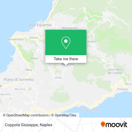 Coppola Giuseppe map