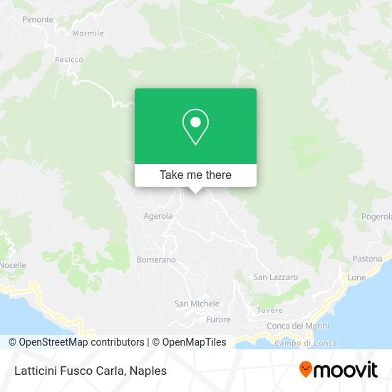 Latticini Fusco Carla map