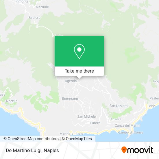 De Martino Luigi map