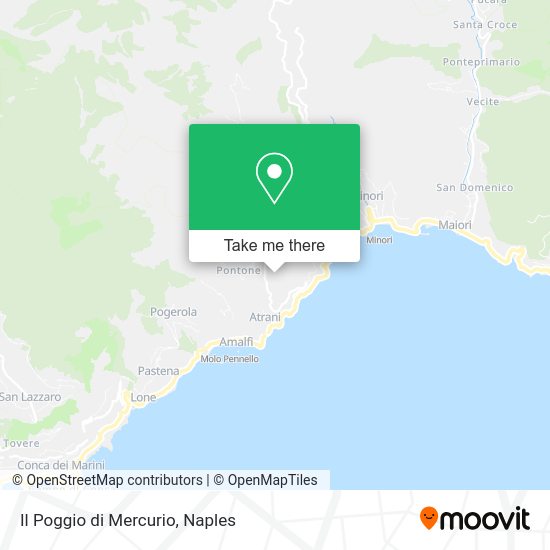 Il Poggio di Mercurio map