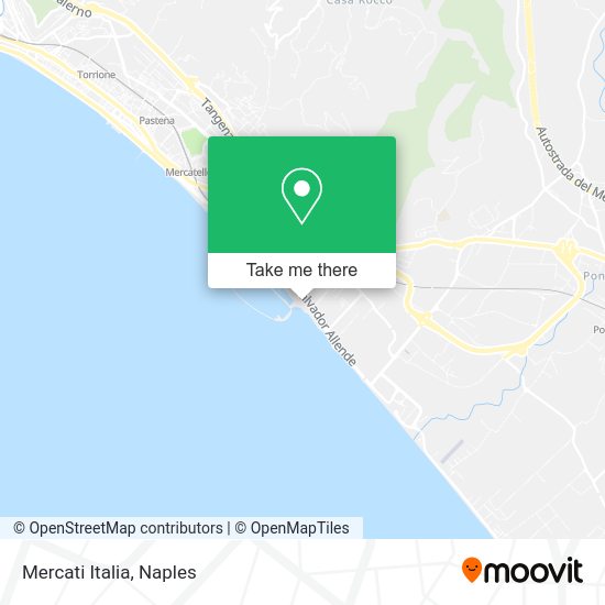 Mercati Italia map