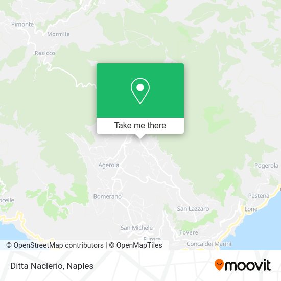 Ditta Naclerio map