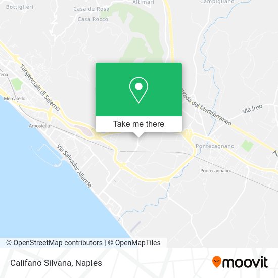 Califano Silvana map