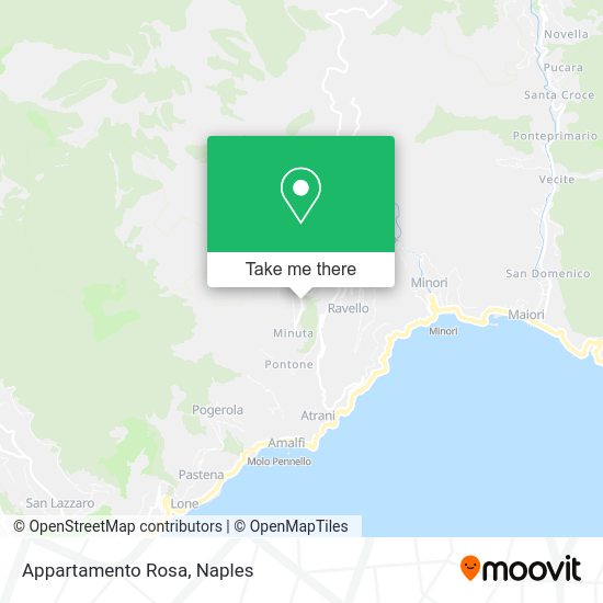 Appartamento Rosa map