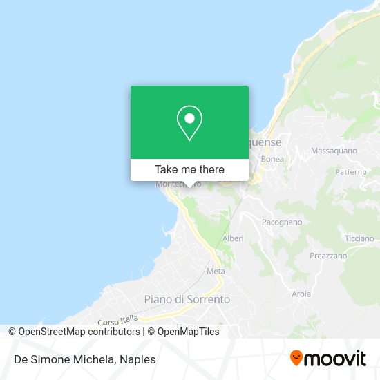De Simone Michela map