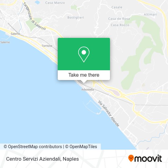 Centro Servizi Aziendali map