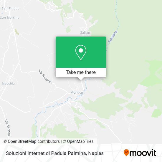 Soluzioni Internet di Padula Palmina map