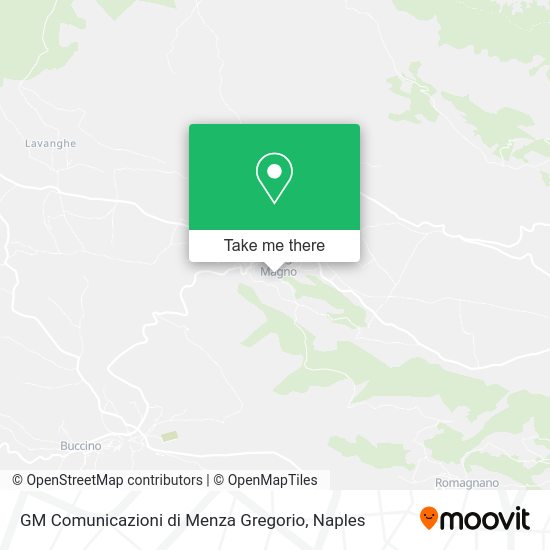 GM Comunicazioni di Menza Gregorio map