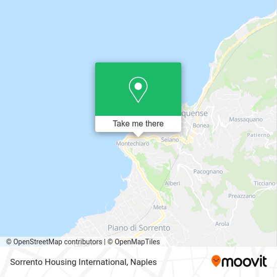 Sorrento Housing International map
