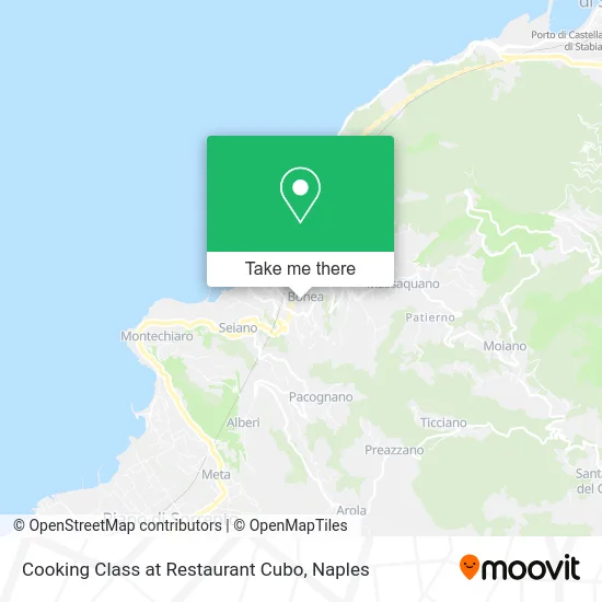 Cooking Class at Restaurant Cubo map