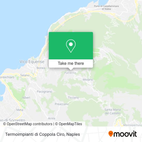 Termoimpianti di Coppola Ciro map