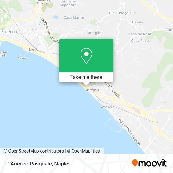 D'Arienzo Pasquale map