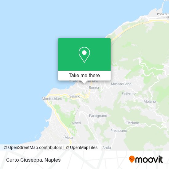 Curto Giuseppa map