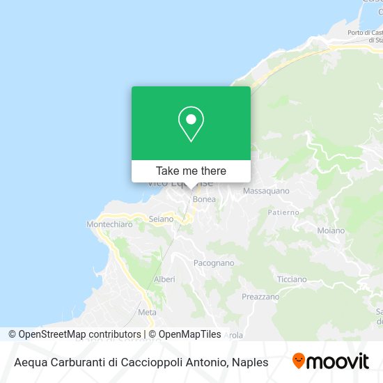 Aequa Carburanti di Caccioppoli Antonio map