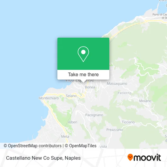 Castellano New Co Supe map