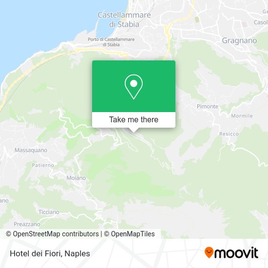 Hotel dei Fiori map
