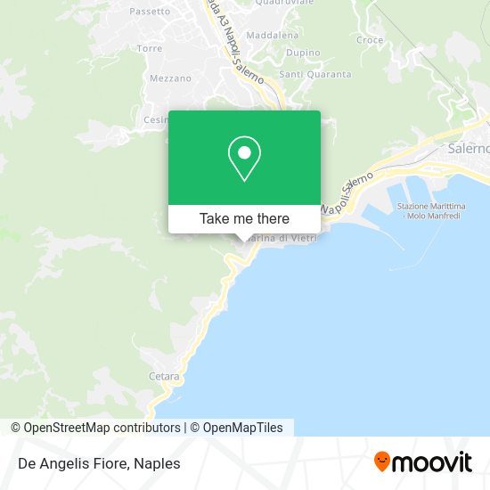De Angelis Fiore map