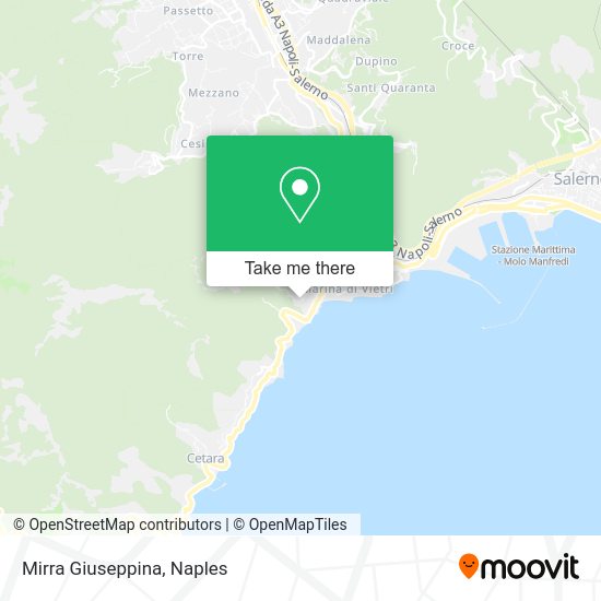 Mirra Giuseppina map