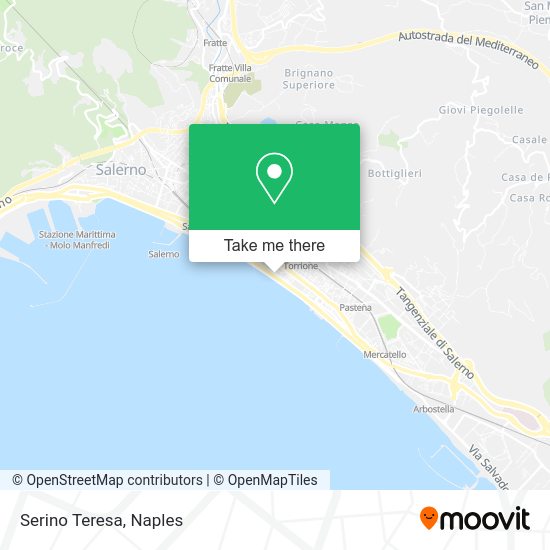 Serino Teresa map