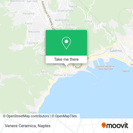 Venere Ceramica map